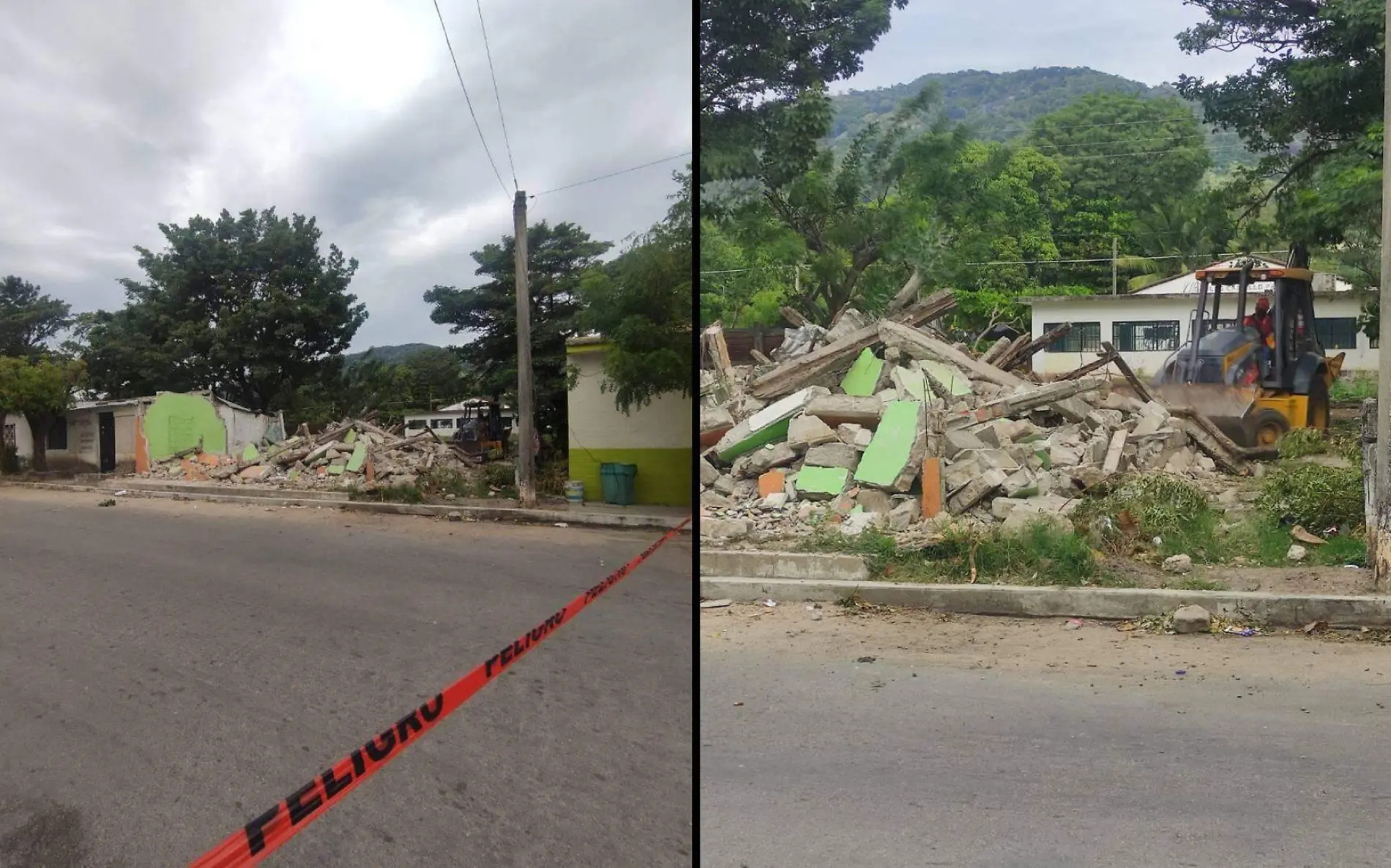 Inician demolición de casas en Arriaga